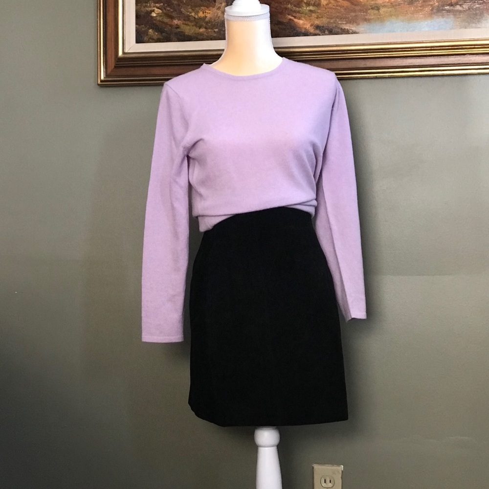 Wilson Suede 100% Leather Skirt